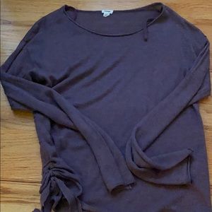 Garage purple sweater size large